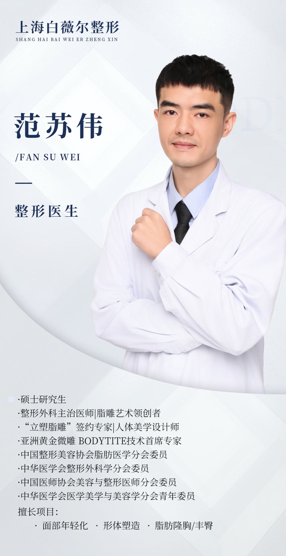 Full historical institutional poster for 范苏伟, Fan Suwei